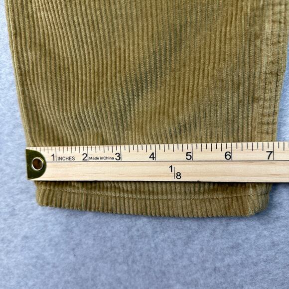 Levi's Corduroy Pants Mens 27x30 Golden Tan Straight Leg Regular Fit 5-Pocket - Picture 10 of 10
